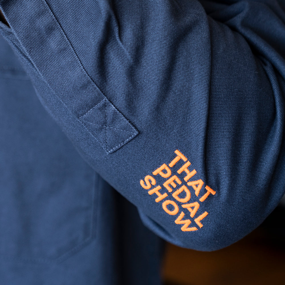 Heritage Drill Overshirt - Navy Blue