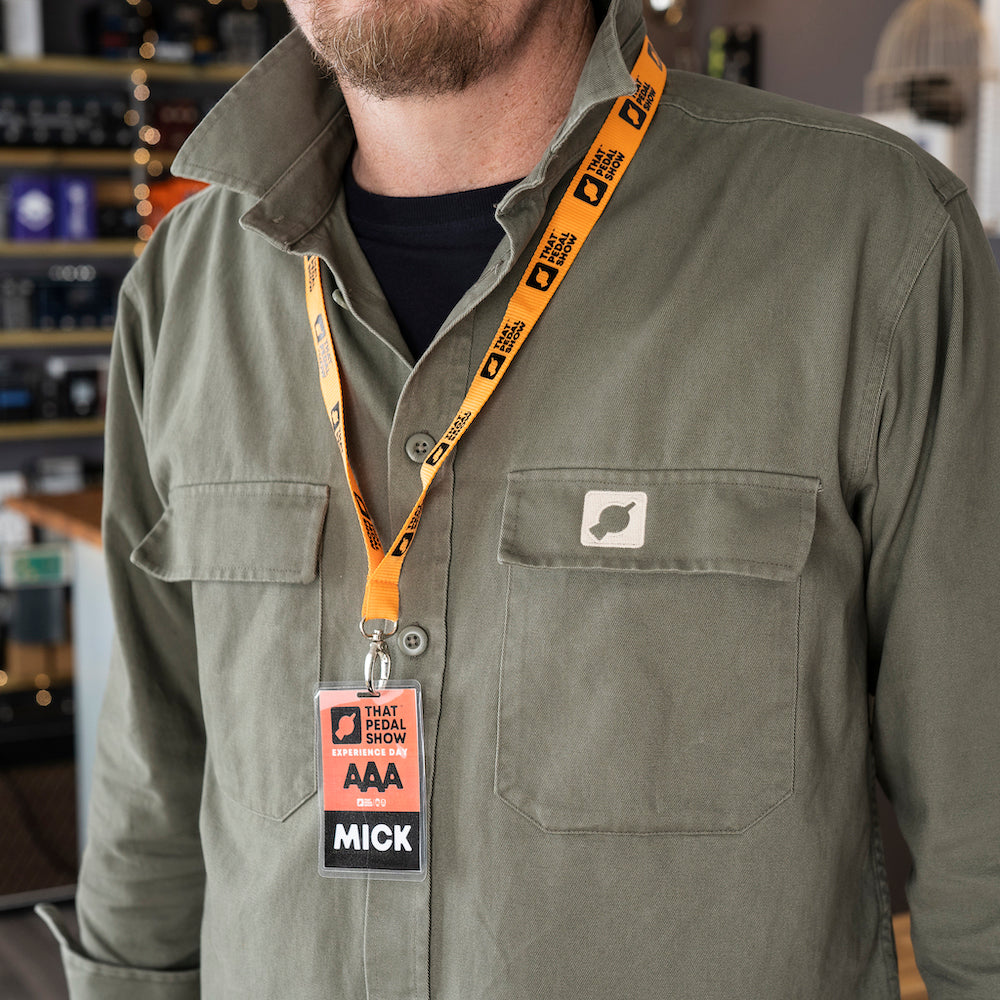 That Pedal Show Lanyard - Orange/Black